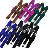 Set Suspenders Purple