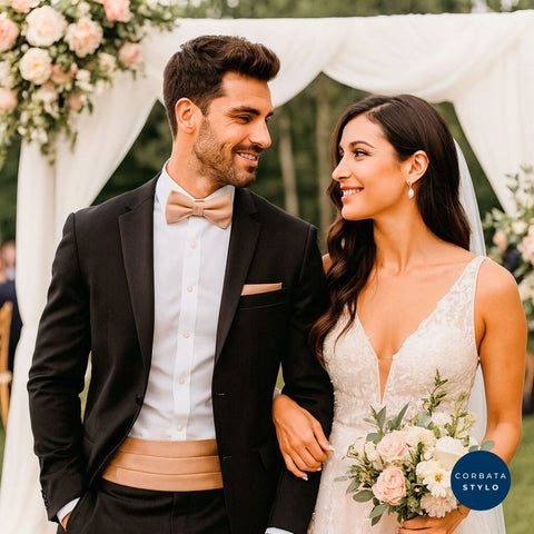 Set Tuxedo Fajón Durazno