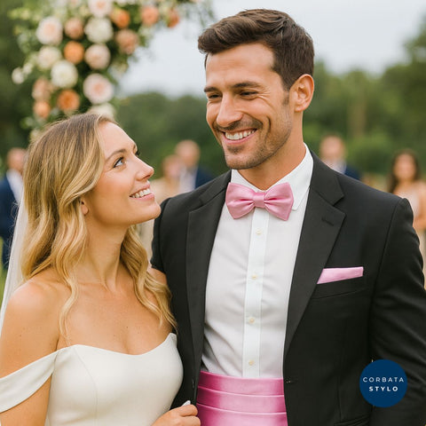 Set Tuxedo Fajón Rosado