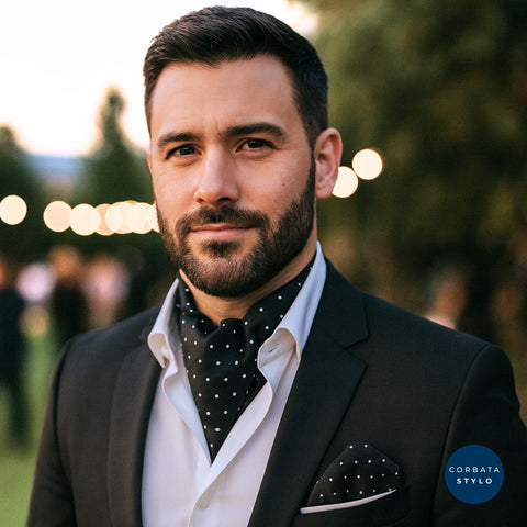 Ascot Set BlackPolka