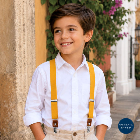 Tirantes Niños Yellow