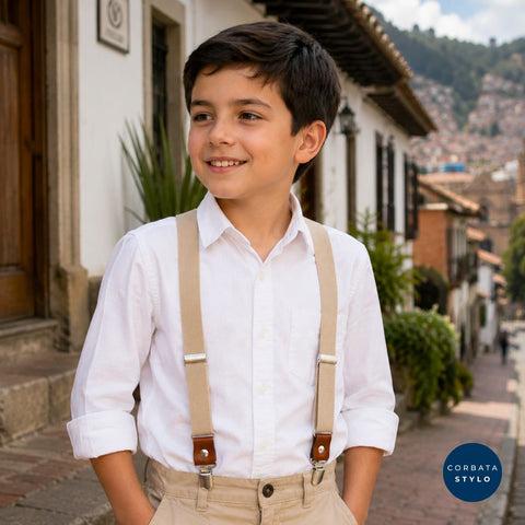 Tirantes Niños Kahki