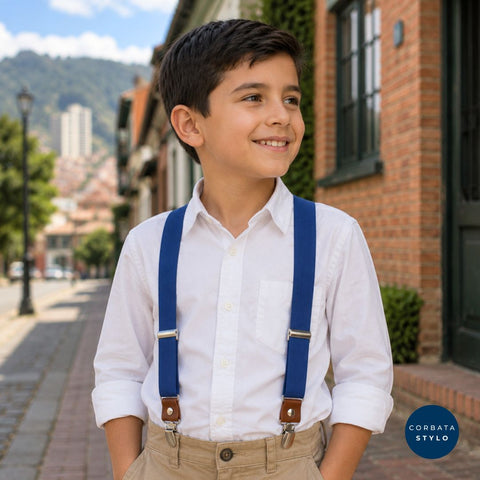 Tirantes Niños Blue