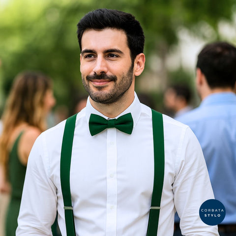 Set Tirantes Dapper DarkGreen