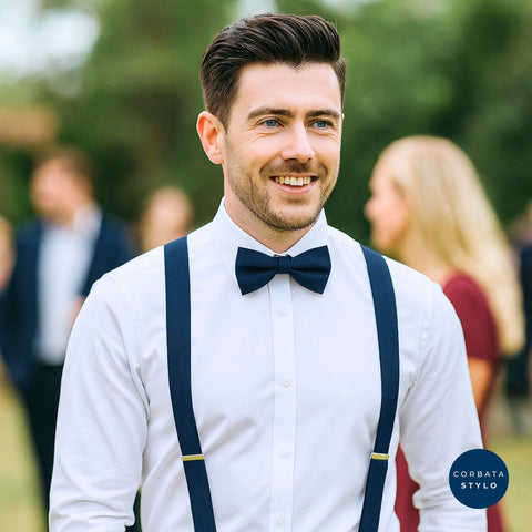 Set Tirantes Dapper DarkBlue