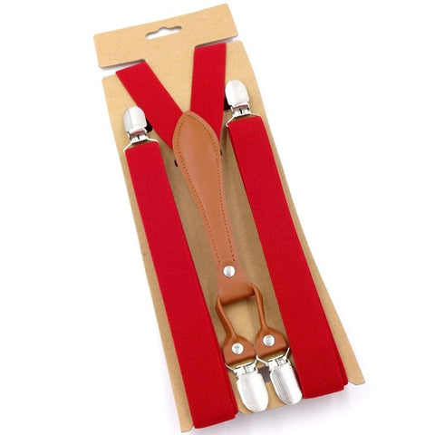 Tirantes Dapper Red