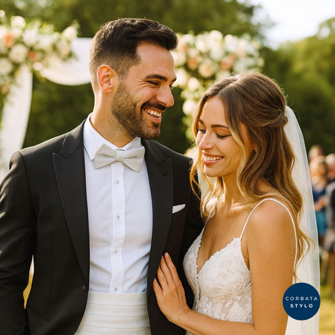 Set Tuxedo Fajón Blanco