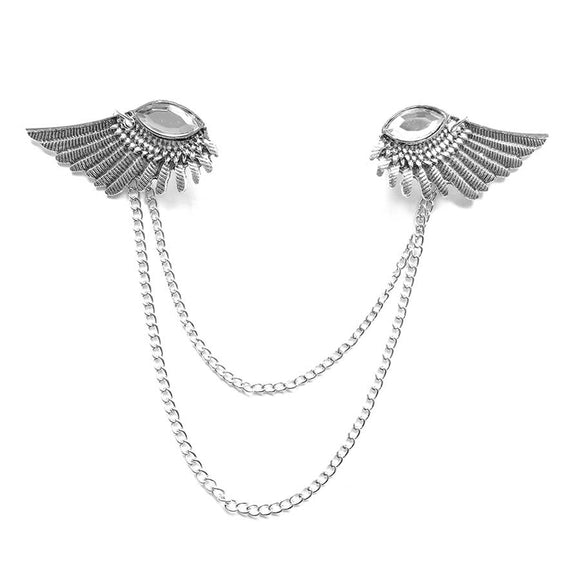Neck WingsStone Silver