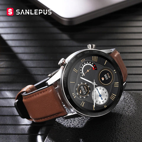 2023 SANLEPUS Smart Watch Silver