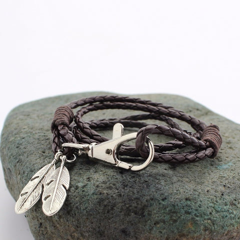 Feathers Brown, Brazaletes - CorbataStylo.com │Corbatas y Accesorios para Hombre en Colombia