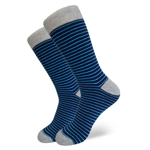 Striped BlueGray