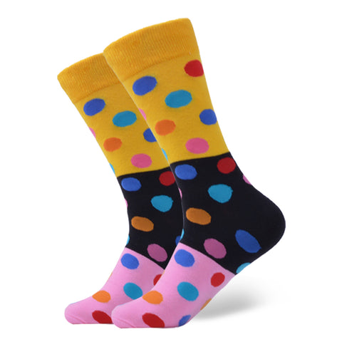 Polka 3 YellowPink