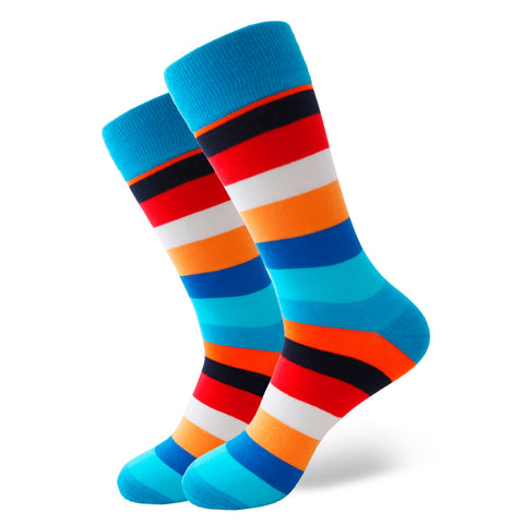 Stripes CyanRed