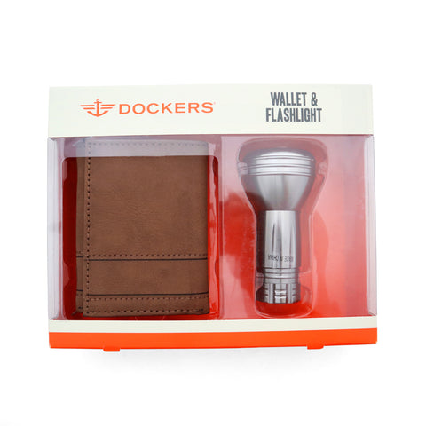 DOCKERS Set Billetera y Linterna