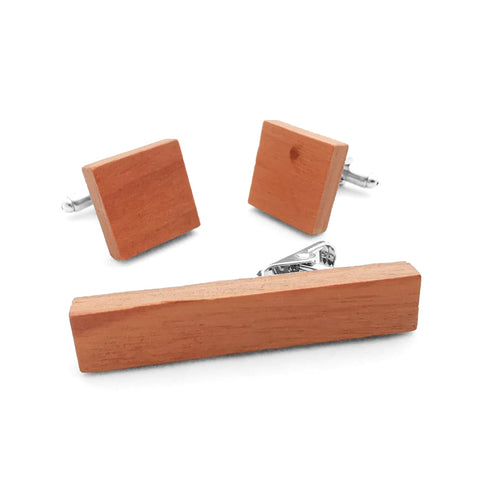 Juego de Mancornas en Madera para Hombre en Colombia