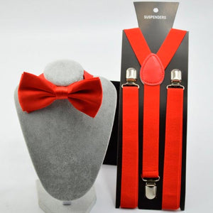 Set Suspenders Red, Set Suspenders - CorbataStylo.com │Corbatas y Accesorios para Hombre en Colombia